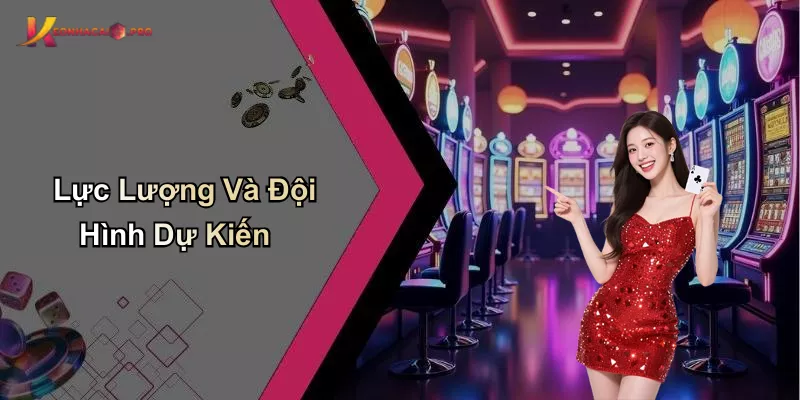 Lực Lượng Và Đội Hình Dự Kiến Lực Lượng Và Đội Hình Dự Kiến