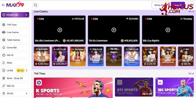 5 điểm đặc sắc chỉ có tại Max79 5 điểm đặc sắc chỉ có tại Max79