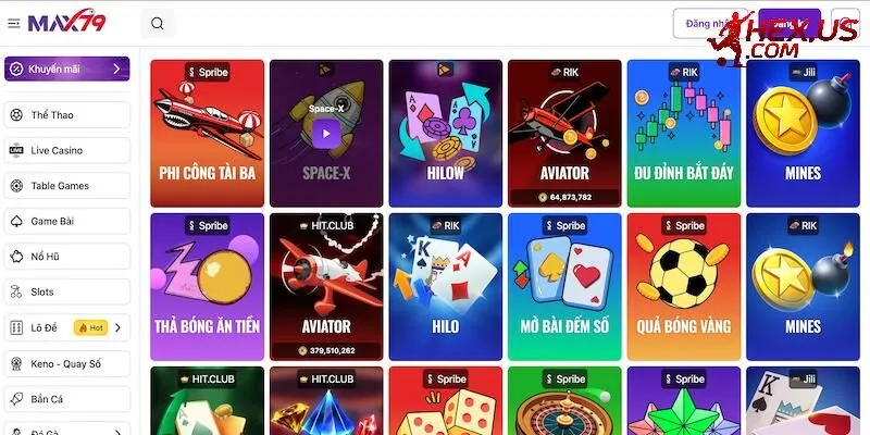 Max79 – Thiên Đường Giải Trí Số 1 Dành Cho Dân Cá Cược