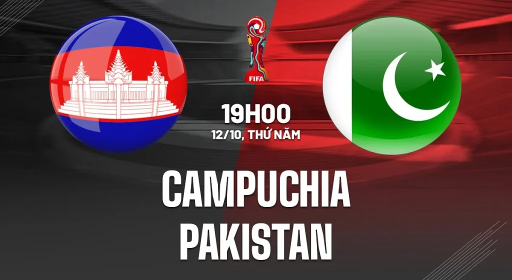 Soi kèo Campuchia vs Pakistan 19h00 ngày 12/10 (World Cup)