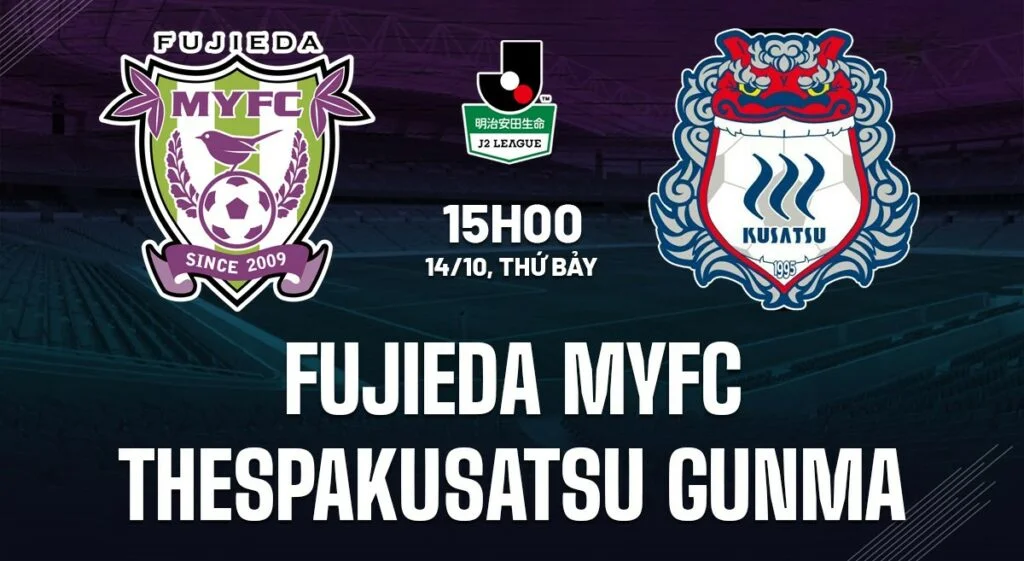 Soi kèo Fujieda MYFC vs Thespakusatsu Gunma 15h – 14/10