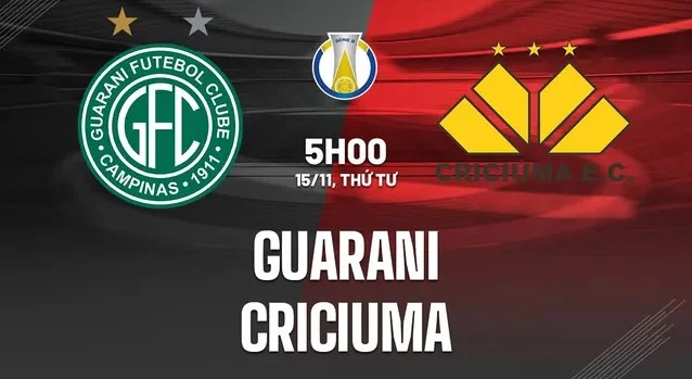 Nhận định soi kèo Guarani vs Criciuma 5h00 ngày 15/11