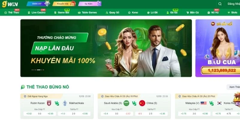 9WIN - Review nhà cái cá cược đổi thưởng đỉnh cao 2025