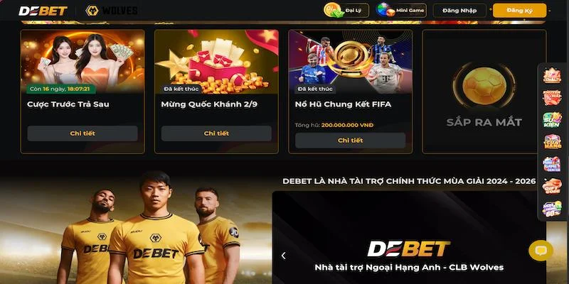 Ưu điểm vượt trội của nền tảng - DEBET