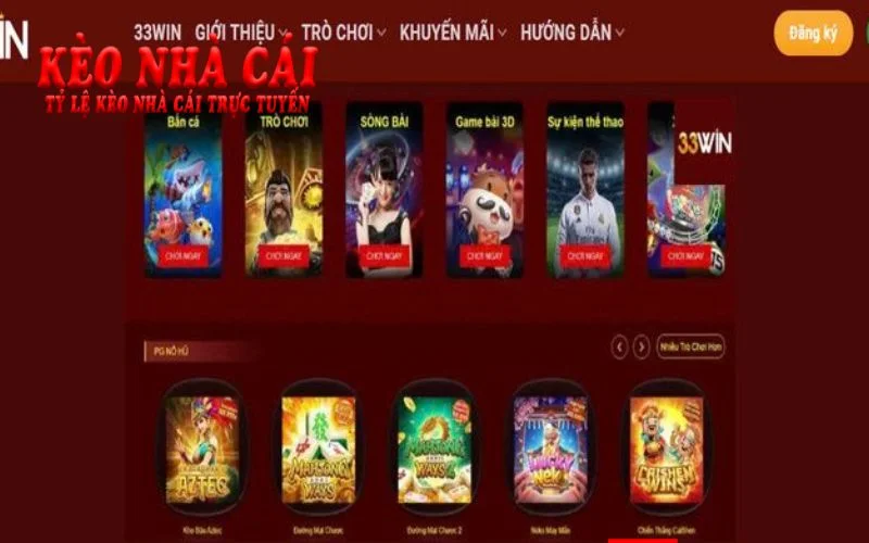 Các trò chơi phổ biến tại 33 win năm 2025