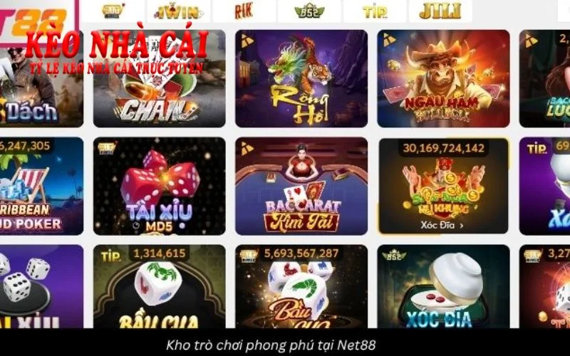 Kho trò chơi đa dạng bùng nổ trên net88 Kho trò chơi đa dạng bùng nổ trên net88