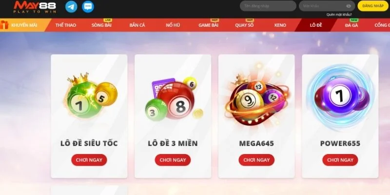 Tham gia cá cược lô đề với tỷ lệ thưởng hậu hĩnh tại nhà cái