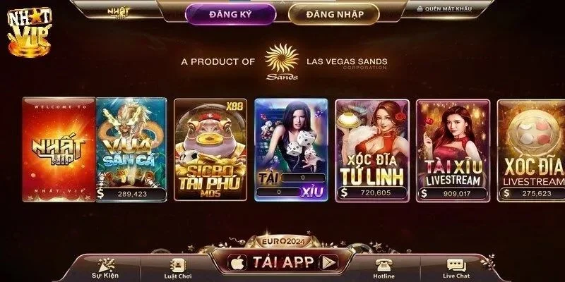 Giới thiệu cổng game NHATVIP