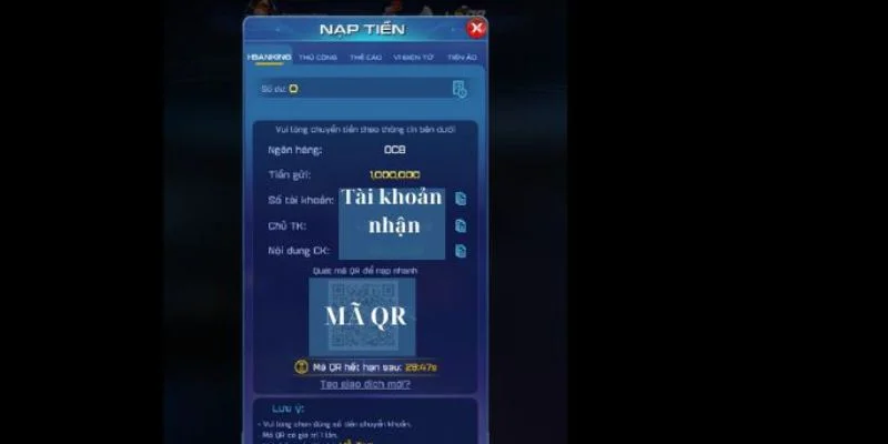 Hướng dẫn giao dịch nạp rút tiền cơ bản Hướng dẫn giao dịch nạp rút tiền cơ bản