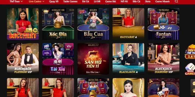 Cá cược casino thắng đậm cho bet thủ